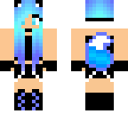 blue wolf girl