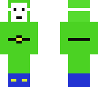 green shy guy