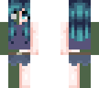 half zombie girl