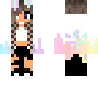 paint splattered bunny