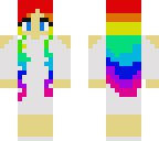 rainbow hair