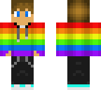 rainbow hoodie guy