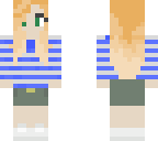 blue stipes