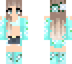 blue summer girl