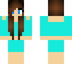 cute blue girl