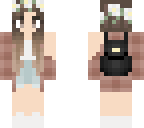 flower crown girl edit