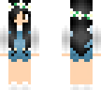 flowery overalls