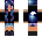 galaxy wolf girl
