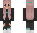 pink hair girl
