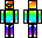 ranbow black outline