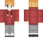 red hoodie