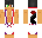 aaron and green eye aphmau