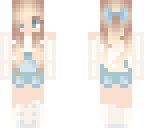 blonde in overalls