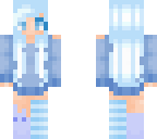 blue girl