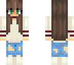 chibi summer girl