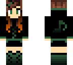 green music girl