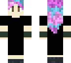 pastel hair girl funerel