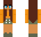 pumpkin girl - brunette