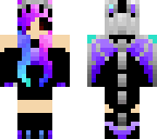 black galaxy dargon girl