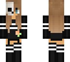 black skull girl