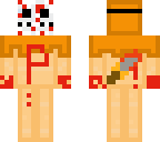 bloody halloween pancake
