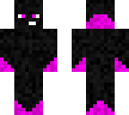 cool red guy and purple enderman