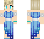 formal blue dress