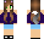 girl with cat ears