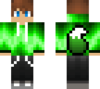 green fox boy with tail