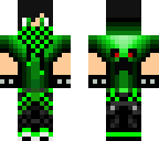 green goth boy