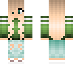 green sweater girl