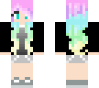 pastel hair girl