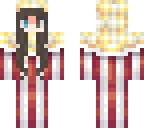 popcorn girl costume