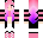 pretty cat girl or a swimmer