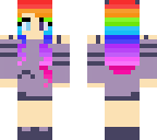 rainbow hair
