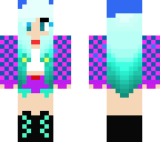 warrior blue fire girl