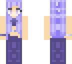 blue anime mermaid