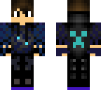 blue fire man 