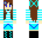 blue girl
