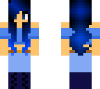 blue girl