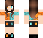 chic ice and fire girl
