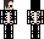 halloween skeleton girl