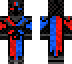 red and blue knight