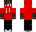 red hoodie