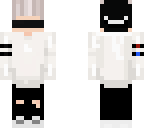 white and black