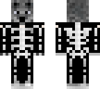 wolf in skeleton costume