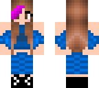 blue dress