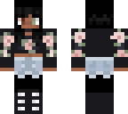 flowered crop top - lnc 1