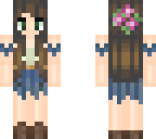 medieval girl blue