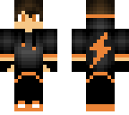 orange lightning boy